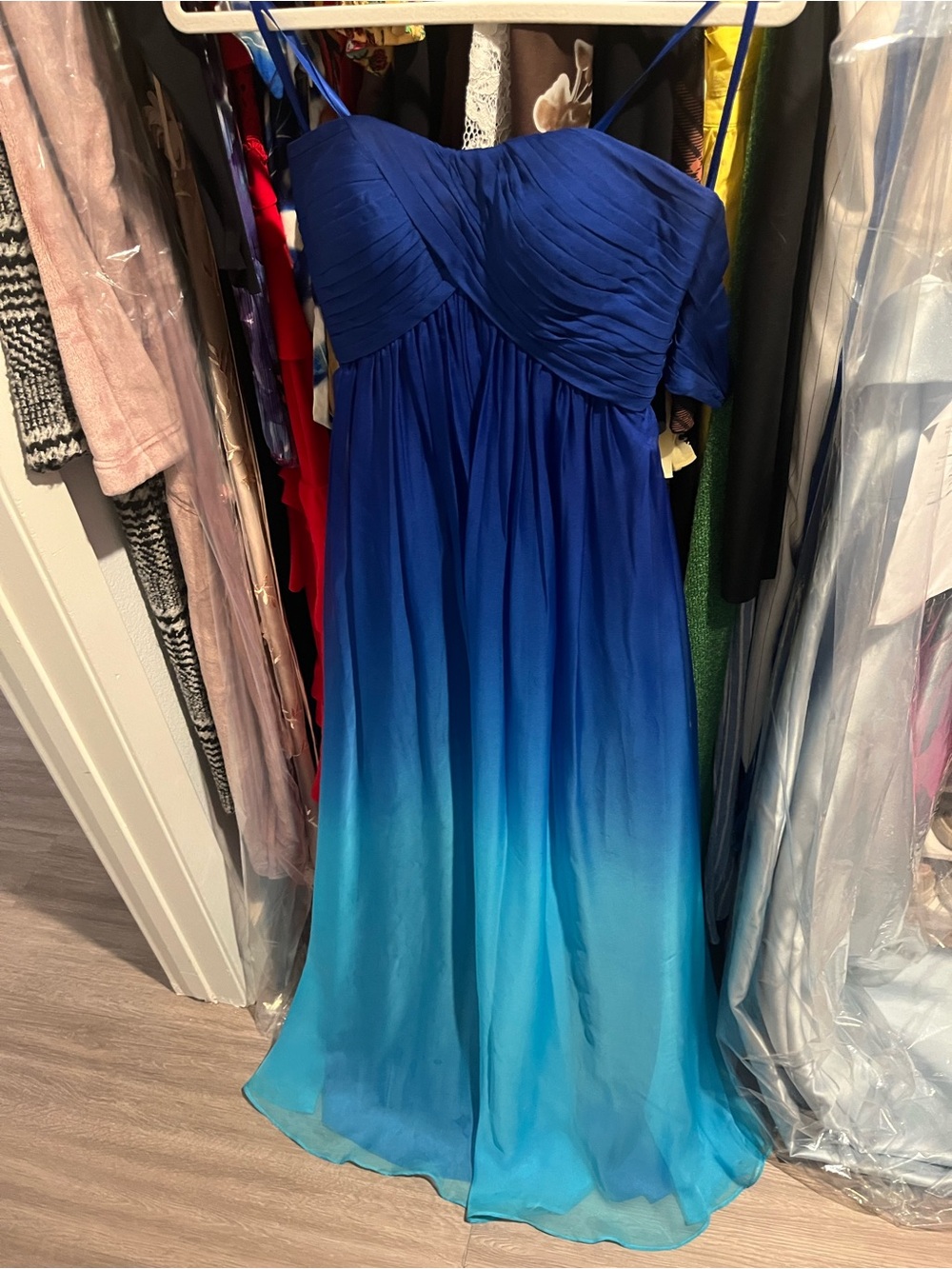 Beautiful strapless gown